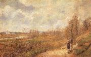 Camille Pissarro Path at Le Chou Sweden oil painting artist